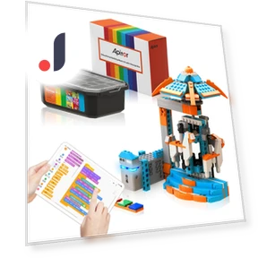 Programmable Robot Kit for Educational Block Sorting — Construction Kits, SOLT Japan Market