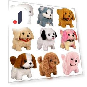 Realistic Plush Imitation Smart Dog Toy — Interactive, Bai Fen Bai Toys
