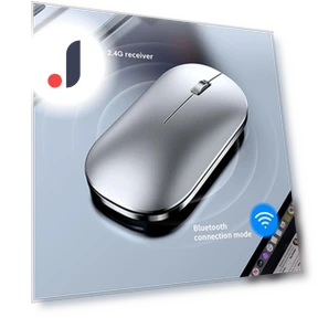 Rechargeable Bluetooth Silent Ergonomic Wireless Mouse — Mouse Pads