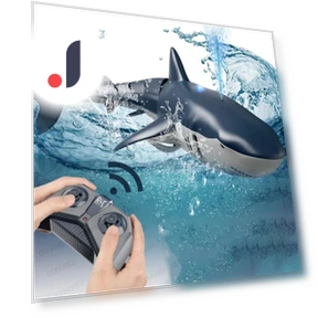 Remote Control Shark Spray Water Toy — Aquatic Vehicles, LYZRC