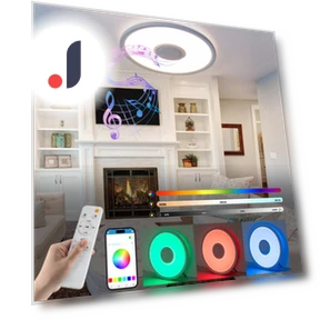 RGB Bluetooth Music Ceiling Light — Overhead Lighting, Trend CCC