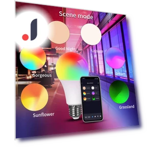RGB LED Light Bulb — LED, Build My Home