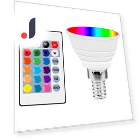 RGB Light Cup LED Bulbs — LED, TOMTOP JMS