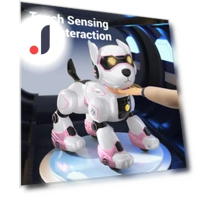 Robot Dog Toy with Remote Control — Interactive Animal Companions, 99 Child