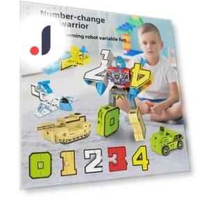 Robot Transformation Kit 0-9 — Construction Kits, StrideBox