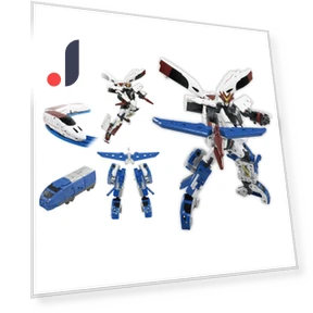 Shinkansen Transformation Robot Shinkalion Z 800 Sonic Set — Toy Vehicles, Tomy