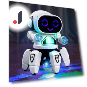 Smart Robot with Light and Sound Effects — Interactive Figures & Robots, Take One