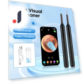 Smart Visual Ear Cleaner — Syringes, Cozy Cottage-Relax