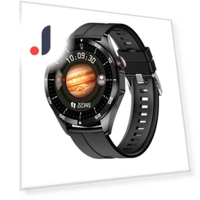 Smart Watch with Silicone Strap — Smartwatches, Lemo Nade