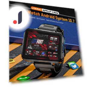 Smart Watch with Wifi 4G Calling and Dual Camera — Smartwatches, LOKMAT