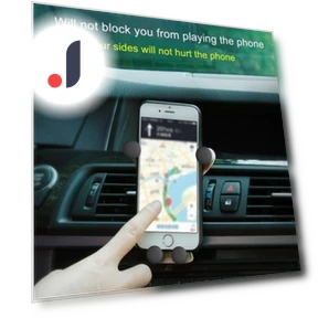 Smartphone Bracket 360 Degree Multifunctional Smile Face Mount — Dashboard Installation Kits, IKEA Supermarket