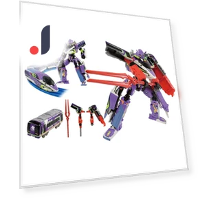 Transforming Robot Train — Toy Vehicles, Tomy