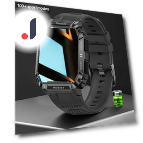 Waterproof Men's Smartwatch for Outdoor Activities — Smartwatches, Tiktop2