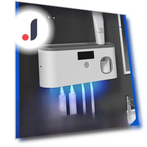 Wireless UV Toothbrush Sterilizer and Holder — Toothbrush Holders, AI Supermarket