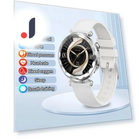 Women's Smart Watch with NFC and AMOLED HD Display — Smartwatches, SACOSDING