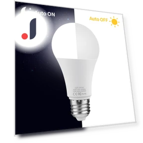 15W E27 LED Sunset to Sunrise Night Light Bulb with Light Sensor — LED, HOME-Auto-001