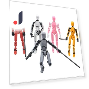 3D-Printed Multi-Jointed Mannequin — Dolls & Figures, Fanxishun
