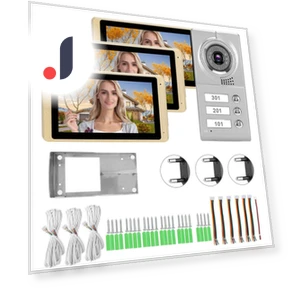 7-inch 720P WIFI Touchscreen Intercom Doorbell — Smart Home Security, GoolRC