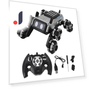 8-Wheel Robot Dog RC Car — Remote Control Cars, Wosawe outdoor sports