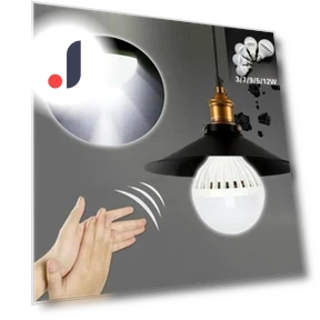 Auto Sound Sensor LED Globe Bulb Light Lamp — LED, flower 01