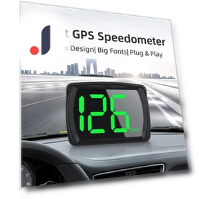 Automobile HUD Smart Digital GPS Speedometer — Navigation & GPS Accessories, YJMP Auto Parts