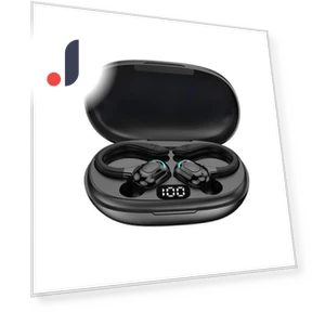 Bluetooth Headset with Charging Case — In-Ear Headphones, SmartGears