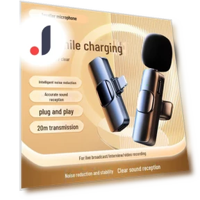 Bluetooth Mini Lapel Microphone — Microphones, AI Supermarket