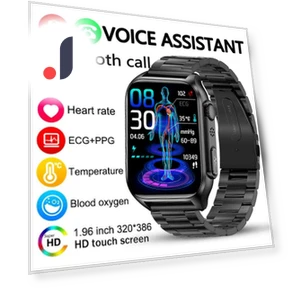 Bluetooth Smart Watch with Sleep Monitoring & ECG+PPG — Smartwatches, Lucky Start