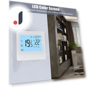 Digital Programmable LCD Temperature Controller — Home Climate Control