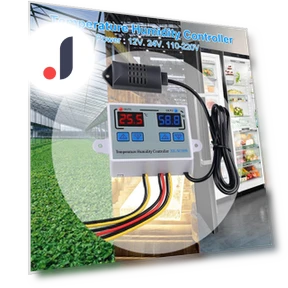 Dual Digital Temperature and Humidity Controller — Home Climate Control, TOMTOP JMS