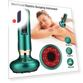 Electric Vacuum Suction GuaSha Massager — Back Relief Solutions, Fun Living Room MALL