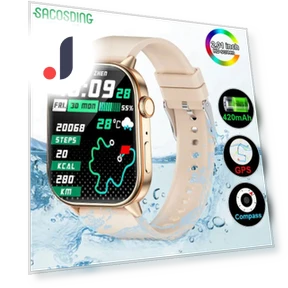 GPS Fitness Smart Watch — Wearable Accessories, SACOSDING