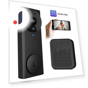 HD WiFi Video Doorbell — Smart Home Security, Crown Global