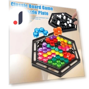 Hexagonal Stacking Game Set — Stacking Games, HOMAVA