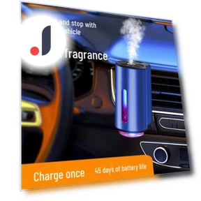 Intelligent Car Aroma Diffuser — Car Air Fresheners, Smarter than future