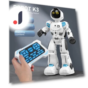 Intelligent Remote Control Robot Dog — Interactive Figures & Robots, Peach Bloom