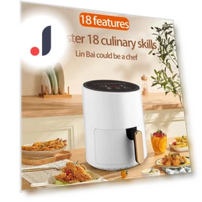 Large 6-liter Air Fryer — Air Fryers, DC-Home-2