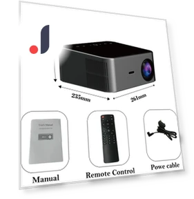 LCD Smart Projector 4K — Home Theater Projectors, Essager Electronic