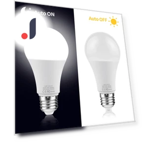 LED Light Bulb with Light Sensor — LED, HOME-Auto-001