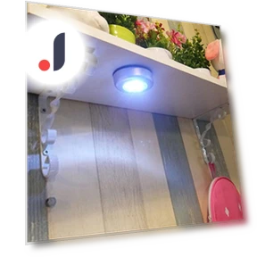Mini Wireless 3-LED Touch Lamp — Standing Lights, SJPRO