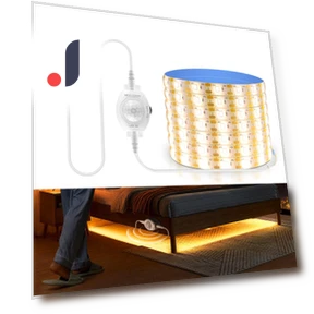 Motion Sensor USB LED Strip Lights — Garden Illumination, HOME-Auto-001