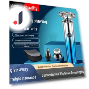 Rechargeable Multifunctional Waterproof Electric Beard Trimmer — Nose & Ear Trimmers, Smarter than future