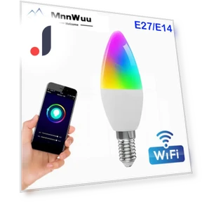 RGB LED Smart Candle Bulb — LED, MnnWuu