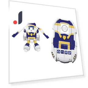 Shinkansen Transformation Robot Shinkalion Z Super Evolution Mobile Z Gear — Interactive Figures & Robots, TAKARA TOMY