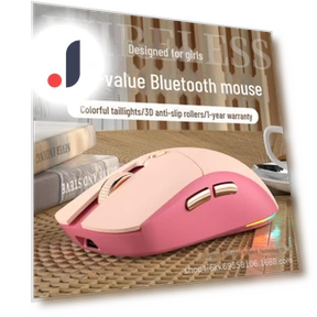 Silent Dual-Mode Wireless Mouse — Mouse Pads, VantaGoods