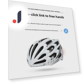 Smart Bluetooth LED Bike Helmet — Helmets & Accessories, VantaGoods