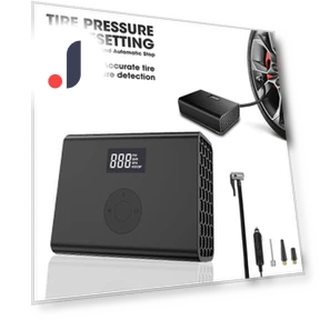 Smart Car Air Pump — Tire Inflation Solutions, HOME-Auto-001