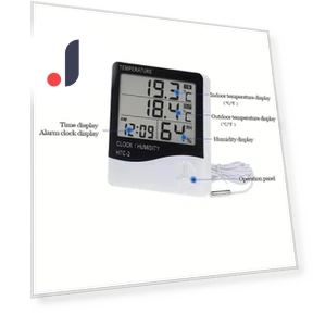 Smart Digital Hygrometer Thermometer — Humidity Meters, HOME-Auto-001