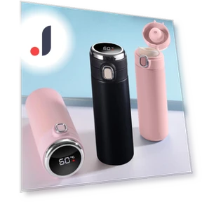 Smart Digital Thermos Cup — Beverage Warmers, HOME-Auto-001