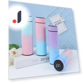 Smart Thermos with Temperature Display — Travel Drinkware, Lminmin